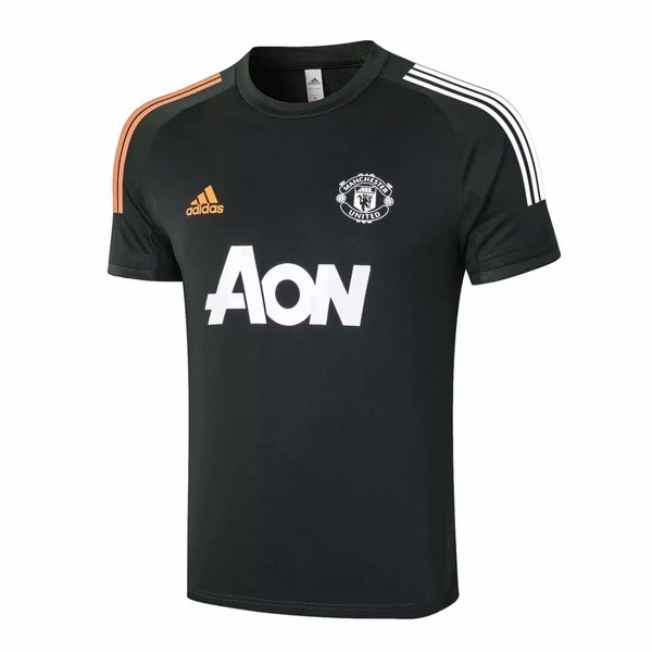 Entrenamiento Manchester United 2020-2021 Negro Blanco